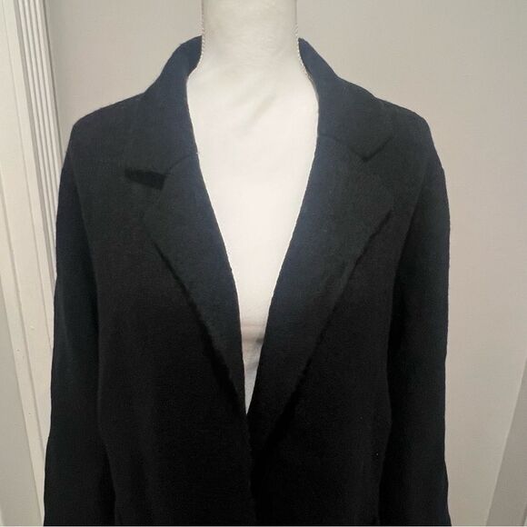 NWT Revolve One Grey Day wool long jacket with front pockets sz small oversized - Picture 4 of 9